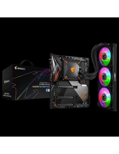 Placa de baza Gigabyte Z490 AORUS MASTER WATERFORCE, Socket