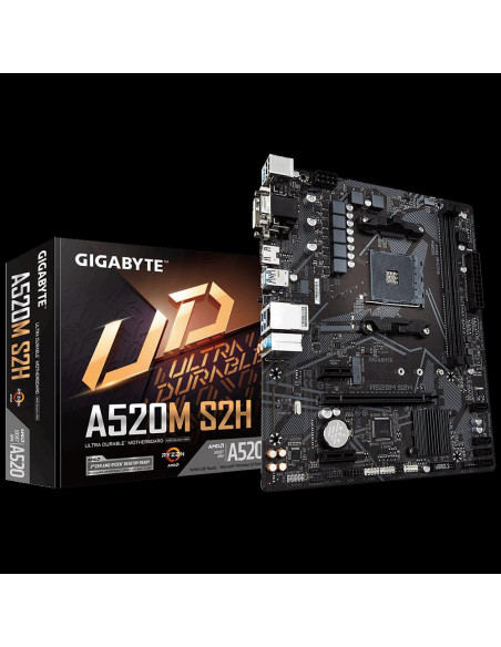 Placa de baza Gigabyte A520M DS3H, Socket AM4,A520M DS3H