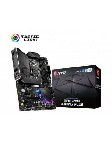 Placa de baza MSI MPG Z490 GAMING PLUS, Socket 1200,Z490 GAMING