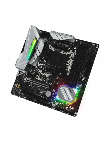 Placa de baza ASRock B450M STEEL LEGEND, Socket AM4,B450M STEEL