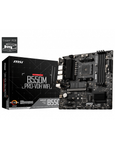 Placa de baza MSI B550M PRO-VDH WIFI, Socket AM4,B550M PRO-VDH 2