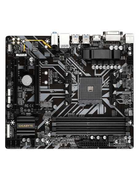 Placa de baza Gigabyte B450M DS3H V2, Socket AM4,B450M DS3H V2