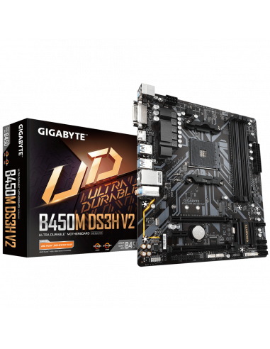 Placa de baza Gigabyte B450M DS3H V2, Socket AM4,B450M DS3H V2