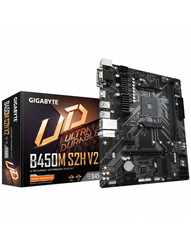 Placa de baza Gigabyte B450M S2H V2, Socket AM4,B450M S2H V2