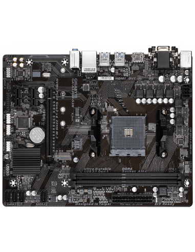 Placa de baza Gigabyte, GA-A320M-S2H, Socket AM4,GA-A320M-S2H