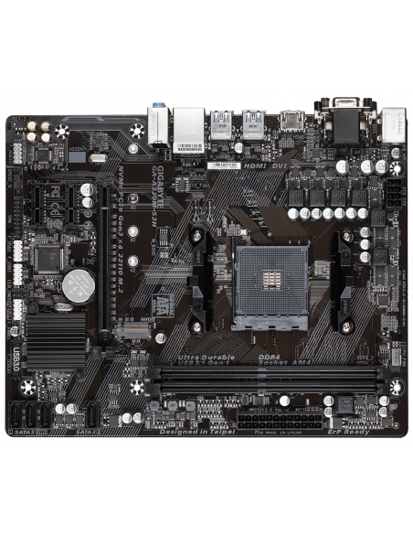 Placa de baza Gigabyte, GA-A320M-S2H, Socket AM4,GA-A320M-S2H