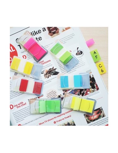 HO-26030,Film index autoadeziv STICK'N POP-UP cu dispenser 45x25mm, 50 file/set, Albastru HO-26030,Film index autoadeziv STICK'N POP-UP cu dispenser 45x25mm, 50 file/set, Albastru