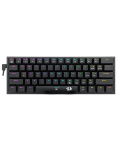 K614-RGB_RD,Tastatura gaming mecanica Redragon Anivia neagra iluminare RGB switch-uri rosii