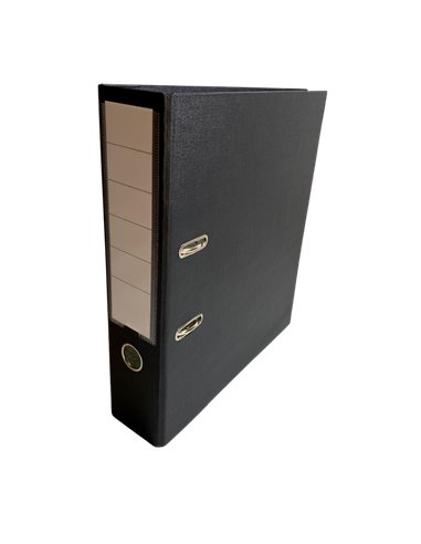 EAN-016552,Biblioraft PP 7.5 cm, Negru