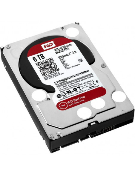 HDD SATA 6TB 6GB/S 64MB/RED WD60EFRX WDC,WD60EFRX