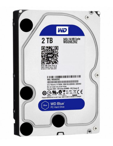 HDD SATA 2TB 6GB/S 64MB/BLUE WD20EZRZ WDC,WD20EZRZ