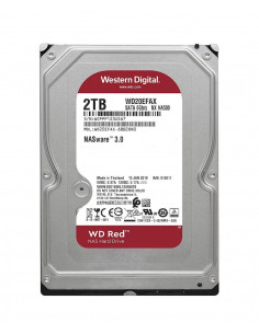 HDD Intern WD Red NAS Hard Drive 3.5 2TB SATA 6GB/s 5400RPM