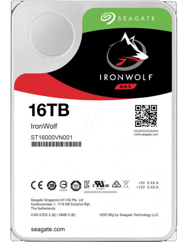 HDD SATA 16TB 7200RPM 6GB/S/256MB ST16000VN001