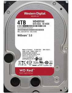 HDD intern WD 3.5 4TB RED SATA3 IntelliPower (5400rpm) 64MB