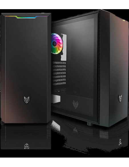 Carcasa FSP, CMT 350, Mid Tower, ATX, fara sursa, black,CMT 350