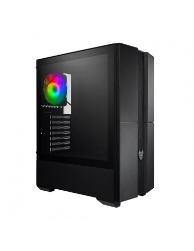 Carcasa FSP CMT 270, Mid Tower, ATX, fara sursa, black,CMT 270