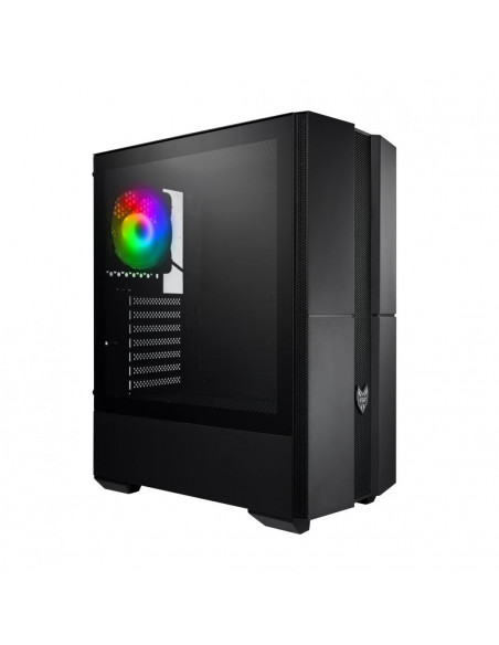 Carcasa FSP CMT 270, Mid Tower, ATX, fara sursa, black,CMT 270