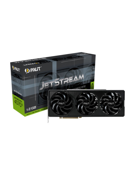 NED407T019K9-1043J,Placa video Palit nVidia GeForce RTX 4070 Ti JetStream 12GB, GDDR6X, 192bit