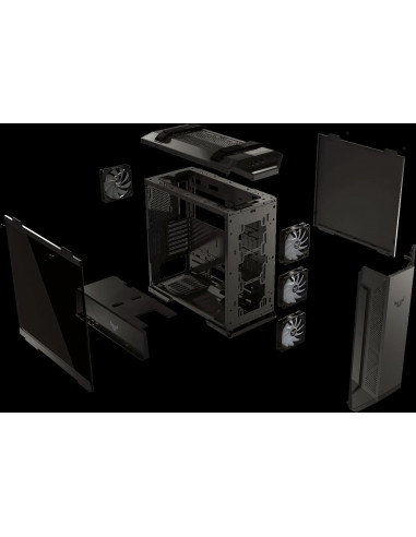 Carcasa ASUS TUF Gaming GT501, Middle Tower, fara sursa, ATX