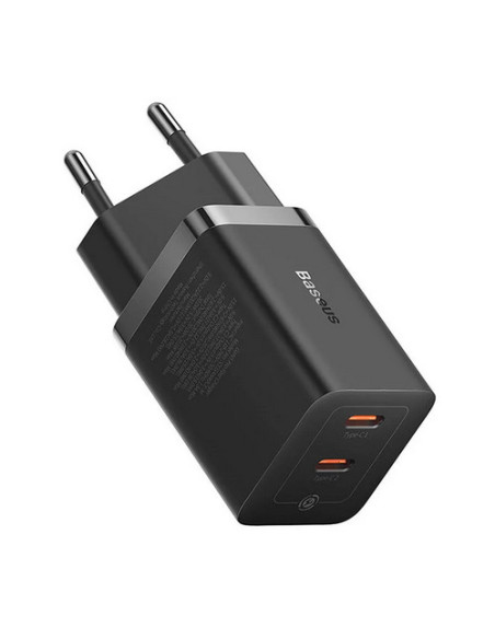CCGP180101,INCARCATOR retea Baseus GaN5 Pro, Quick Charge 40W, 2 x USB Type-C, negru "CCGP180101" - 6932172627904