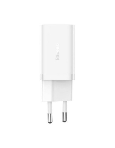 CCGP180102,Incarcator retea Baseus GaN5 Pro, Quick Charge 40W, 2 x USB Type-C, alb "CCGP180102" - 6932172627911