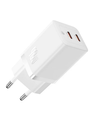 CCGP180102,Incarcator retea Baseus GaN5 Pro, Quick Charge 40W, 2 x USB Type-C, alb "CCGP180102" - 6932172627911