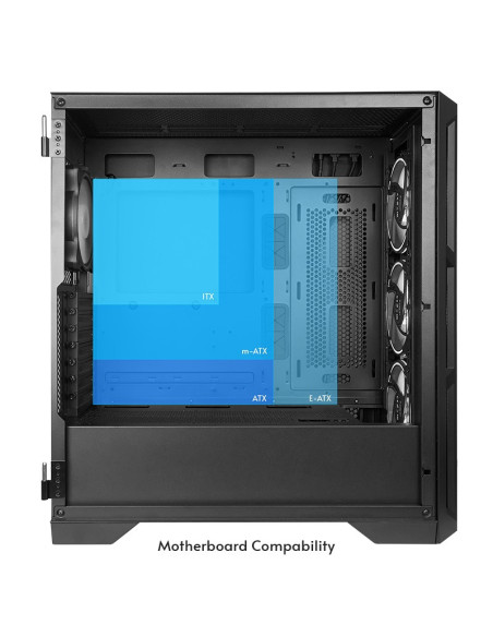GA-01B-M-OP,Carcasa Chieftec GA-01B Apex Air, Fara sursa