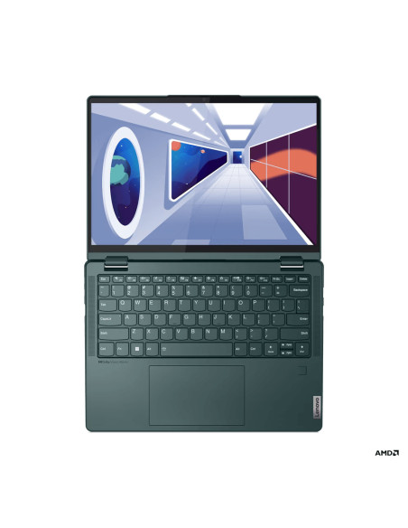 83B20067RM,Laptop 2-in-1 Lenovo Yoga 6 13ABR8, AMD Ryzen 7 7730U, 13.3inch Touch, RAM 16GB, SSD 512GB, Dark Teal
