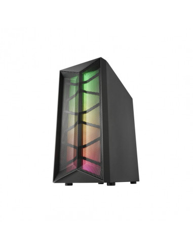 Carcasa FSP CMT 211, Mid-Tower, fara sursa, ATX, Black,CMT211