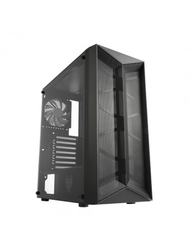 Carcasa FSP CMT 211, Mid-Tower, fara sursa, ATX, Black,CMT211