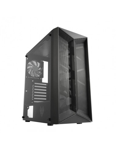 Carcasa FSP CMT211A RGB TG Mid-Tower, black,CMT211A