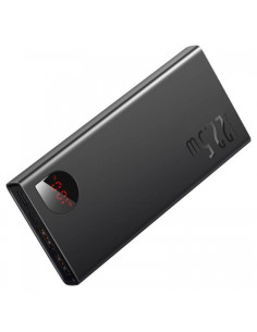PPAD070001,Baterie portabila Baseus Adaman Metal, 10000mAh, 2x USB-A, 1x USB-C, 1x Lightning, Negru 2