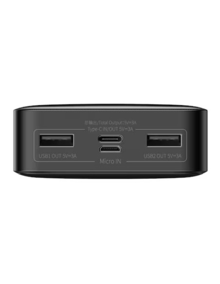 PPBD050101,Baterie portabila Baseus Bipow, 20000mAh, 2x USB-A, 1x USB-C, Negru