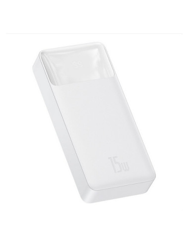 PPBD050102,Baterie portabila Baseus Bipow, 20000mAh, 2x USB-A, 1x USB-C, Alb