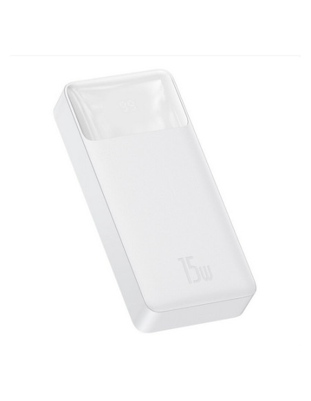 PPBD050102,Baterie portabila Baseus Bipow, 20000mAh, 2x USB-A, 1x USB-C, Alb