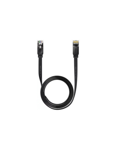 RY-WKJS000101,Patch Cord Baseus WKJS000101, Cat6, UTP, 2m, Negru