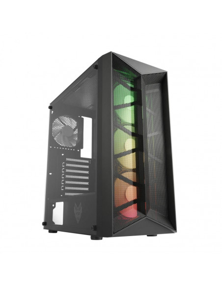 Carcasa FSP CMT211A RGB TG Mid-Tower, black,CMT211A