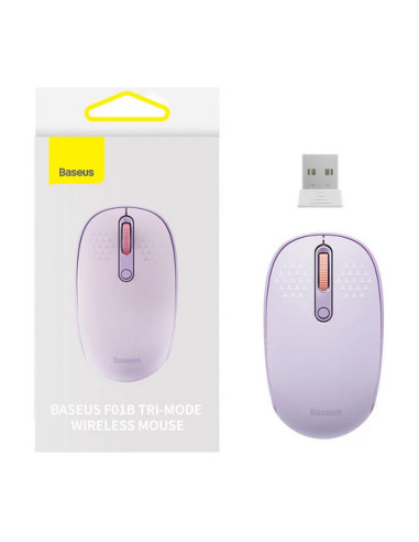 B01055503513-00,Mouse Optic Baseus F01B, USB Wireless, Mov