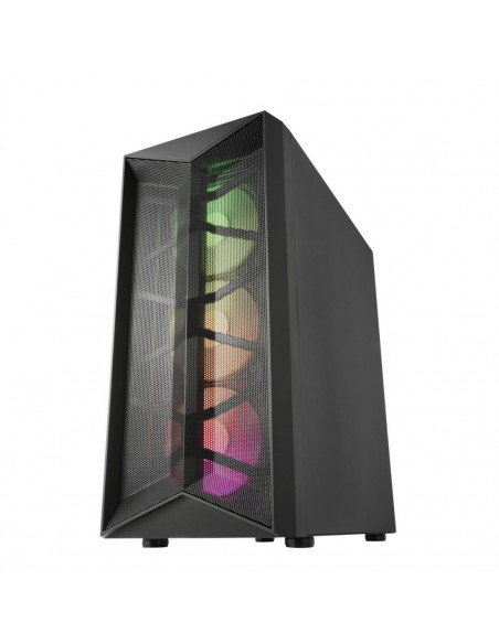 Carcasa FSP CMT211A RGB TG Mid-Tower, black,CMT211A