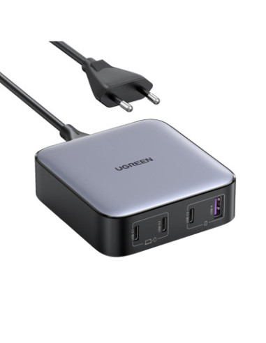 90747,Incarcator retea Ugreen Nexode 90747, 2x USB-A, 2x USB-C, 65W, Gri