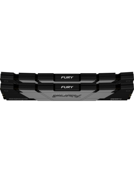 KF432C16RB2K2/16,Kit Memorie Kingston FURY Renegade Black Intel XMP 2.0, 16GB, DDR4-3200MHz, CL16, Dual Channel
