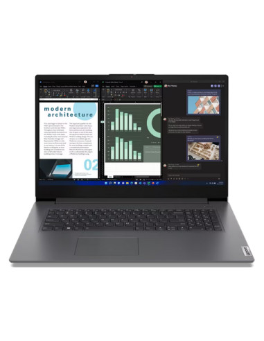 83A20026RM,Laptop Lenovo V17 G4 IRU, Intel Core i7-1355U, 17.3inch, RAM 16GB, SSD 512GB, Intel Iris Xe Graphics, No OS, Iron Gre