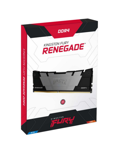 KF436C16RB2K2/16,Kit Memorie Kingston FURY Renegade Black Intel XMP 2.0, 16GB, DDR4-3600MHz, CL16, Dual Channel