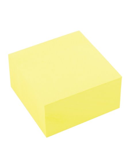 009326,Notes adeziv D.Rect Office, 76X76mm, 400 file, Galben