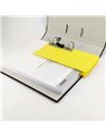 009448,Separatoare biblioraft din carton D.Rect Office 1/3 100 BUC, Galben