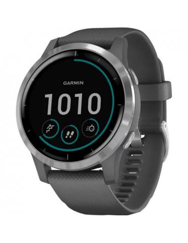 Ceas Smartwatch Garmin Vivoactive 4, Shadow Gray/Silver