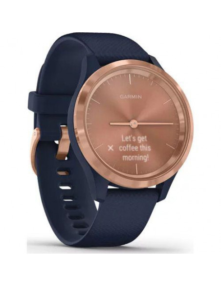 Ceas Smartwatch Garmin Vivomove 3S S/E EU Sport, Blue-Gold