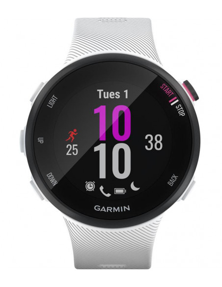 Ceas Smartwatch Garmin Forerunner 45, Small, White,010-02156-10