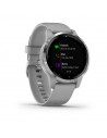 Ceas Smartwatch Garmin Vivoactive 4S, Powder Gray/Silver