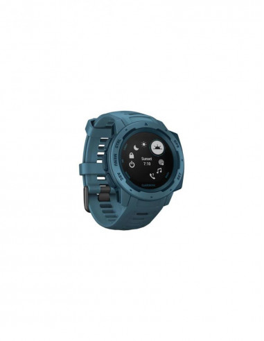 Ceas Smartwatch Garmin Instinct, GPS, Lakeside Blue,010-02064-04